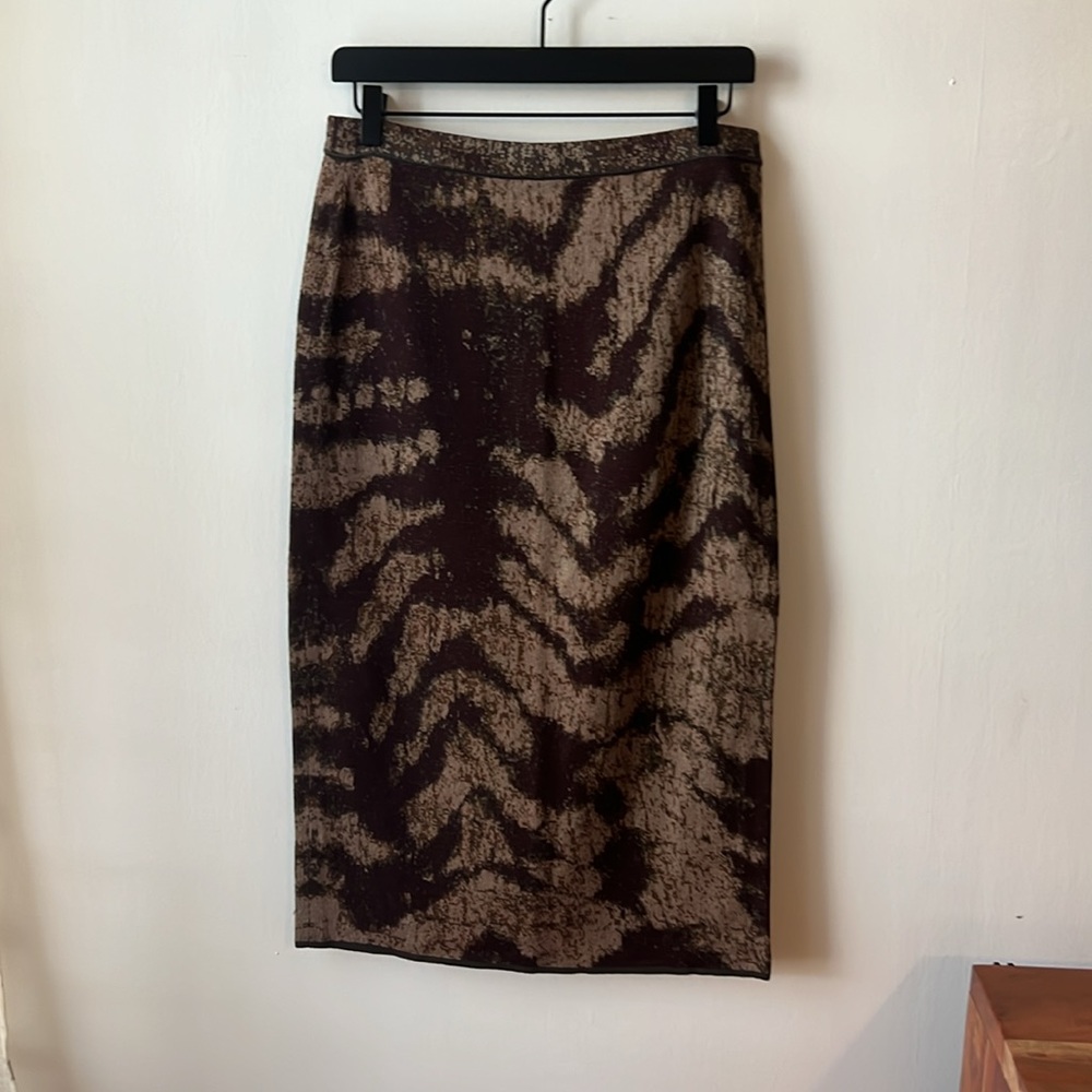 Peruvian Connection 100% Pima Cotton Sweater Knit Skirt.  Size Small. - Picture 4 of 10